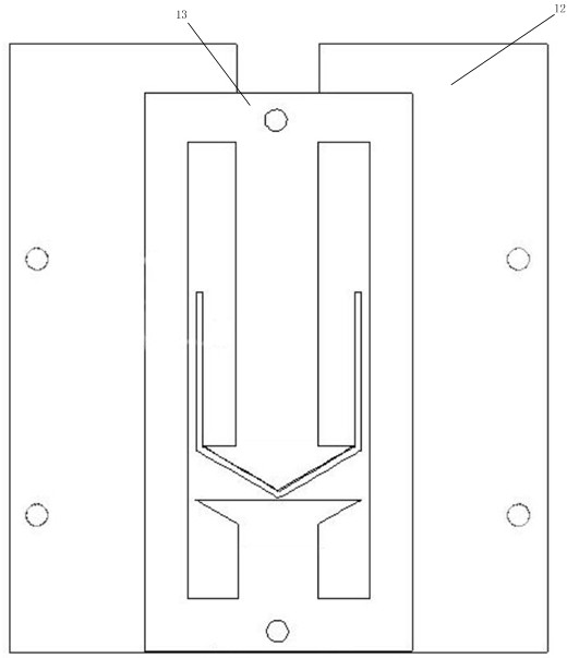 Changeable combined patch pocket template capable of meeting different appearances