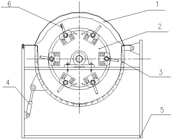 Adjusting device and adjusting method for cereal threshing cylinder concave clearance