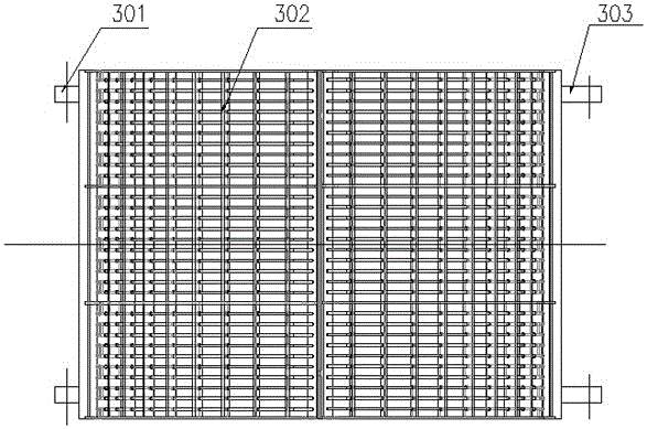 Adjusting device and adjusting method for cereal threshing cylinder concave clearance