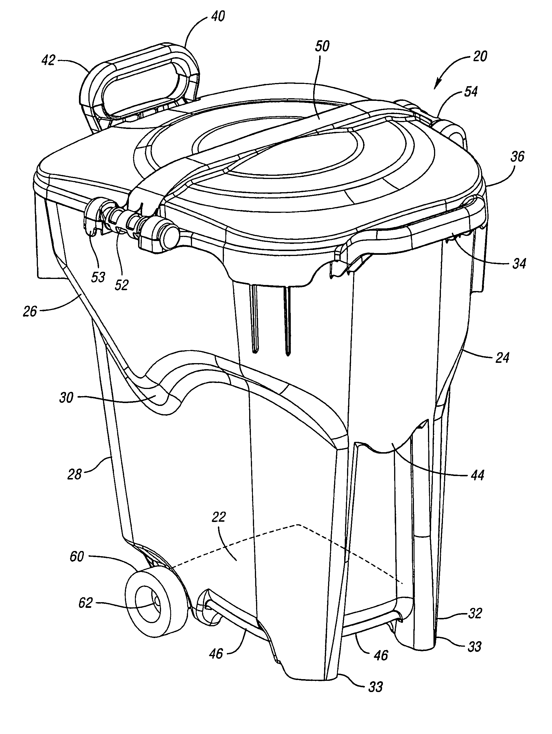 Waste container