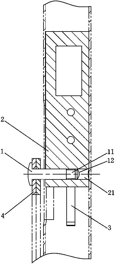 Retractable anti-theft door and window and sliding sheet assembly thereof