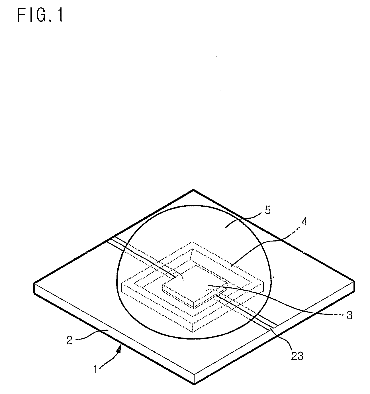 Method for fabricating LED lamp and high-output LED fabricated by using the method