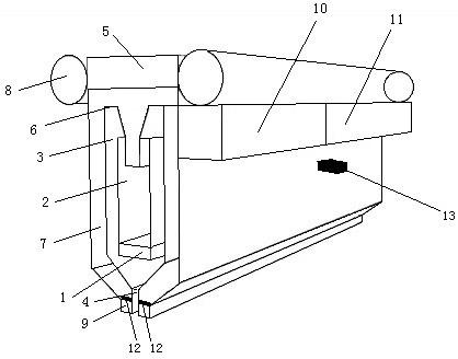 A virtual reality fog screen generating device