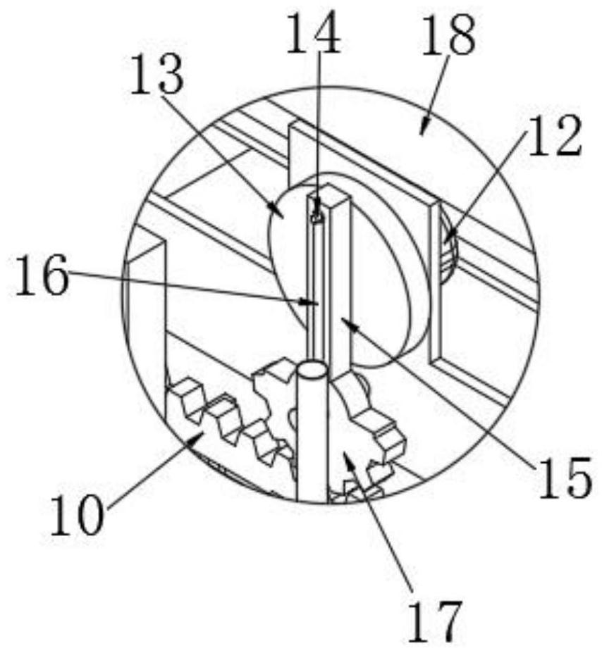 Soil turning device for crop planting and working method thereof