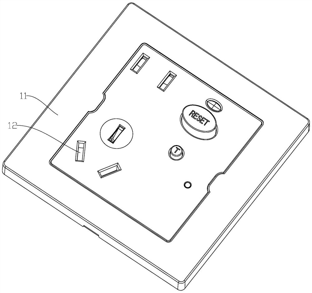 Electric leakage protection socket