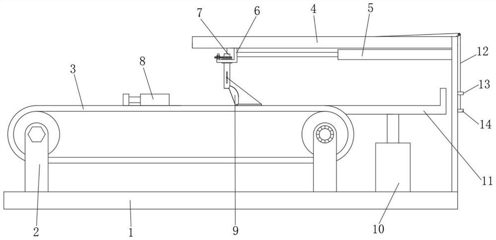 Engine connecting rod weighing and pushing device