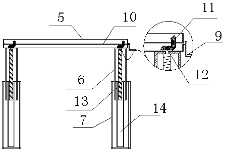 Manual lifting device for drawing
