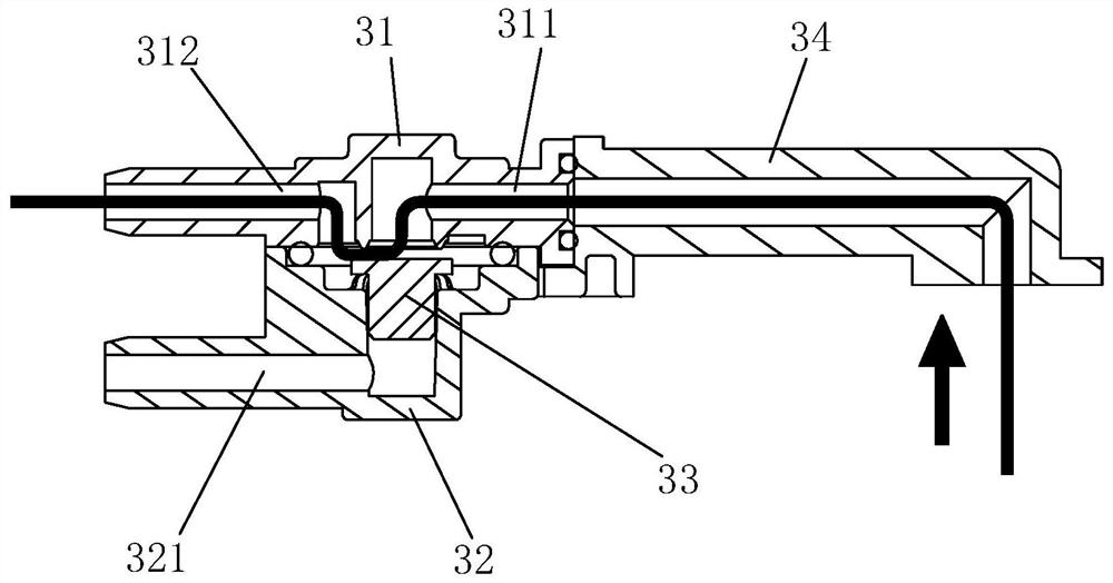 Device and method capable of inhibiting aerosol transmission and disinfecting and toilet bowl