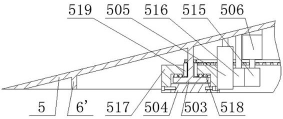 Bolt loosening inspection device for tower-shaped steel structure building