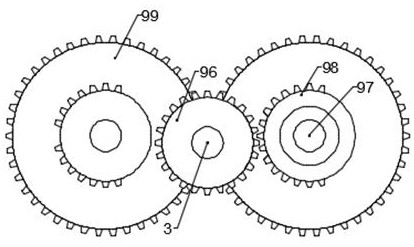 An organic fertilizer raw material crushing device