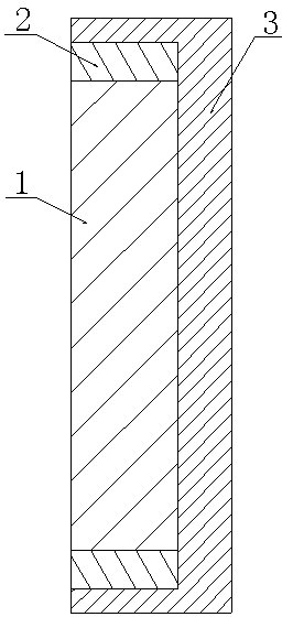 Method for using Ni-Co-W alloy electroplate liquid to repair nickel-plated combined crystallizer narrow plate in electroplating manner