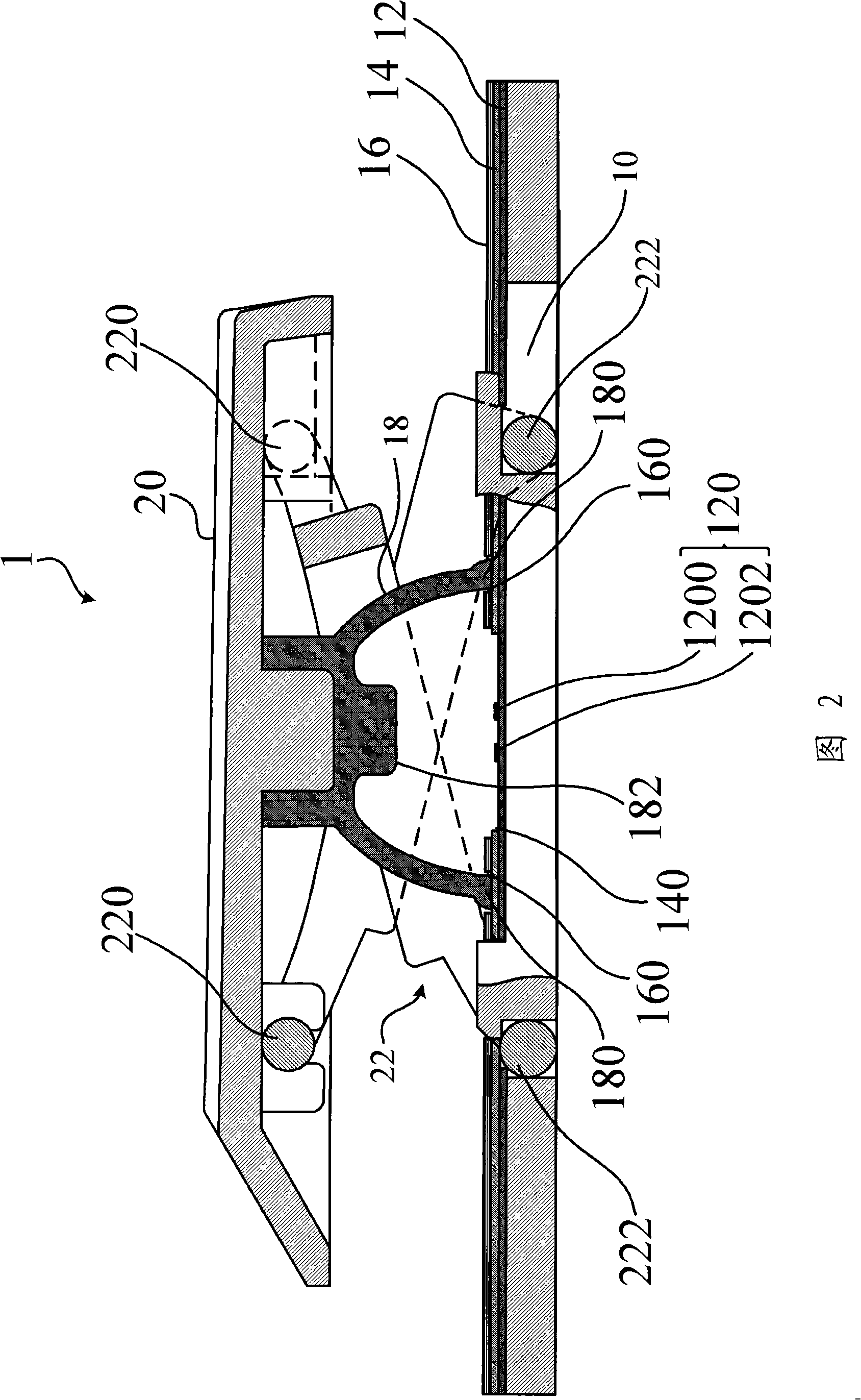 Press key using film switch circuit and manufacturing method thereof