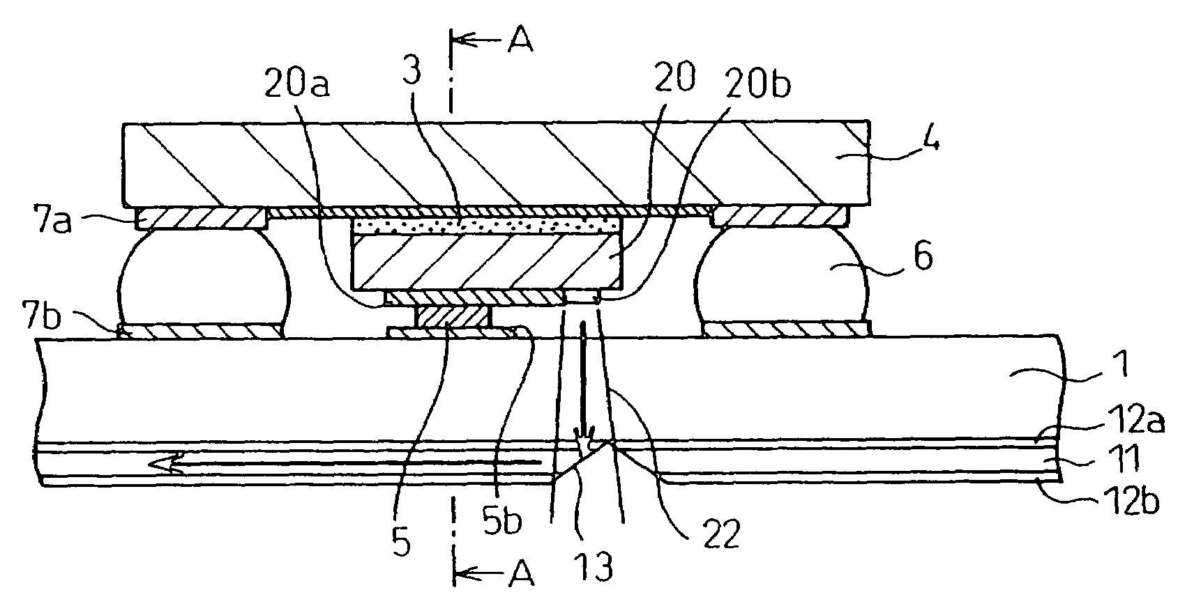 Printed board unit for optical transmission and mounting method