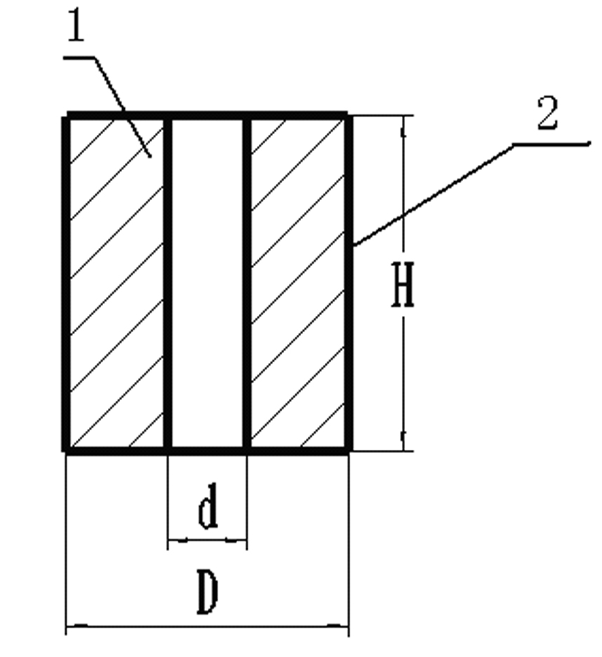 Miniature bonding permanent magnet and production method thereof