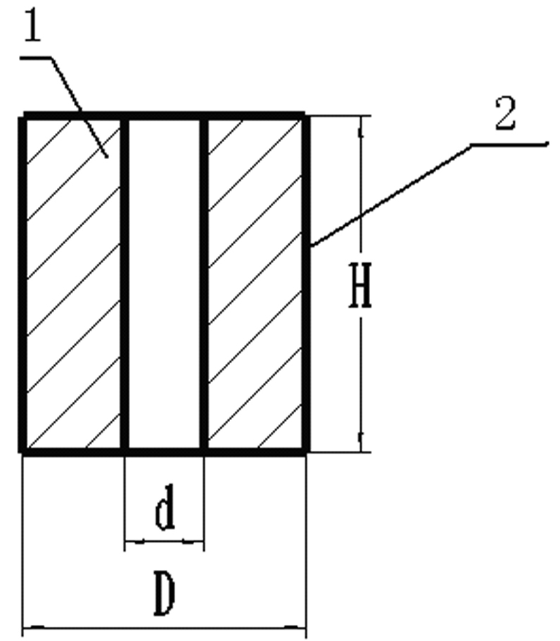 Miniature bonding permanent magnet and production method thereof