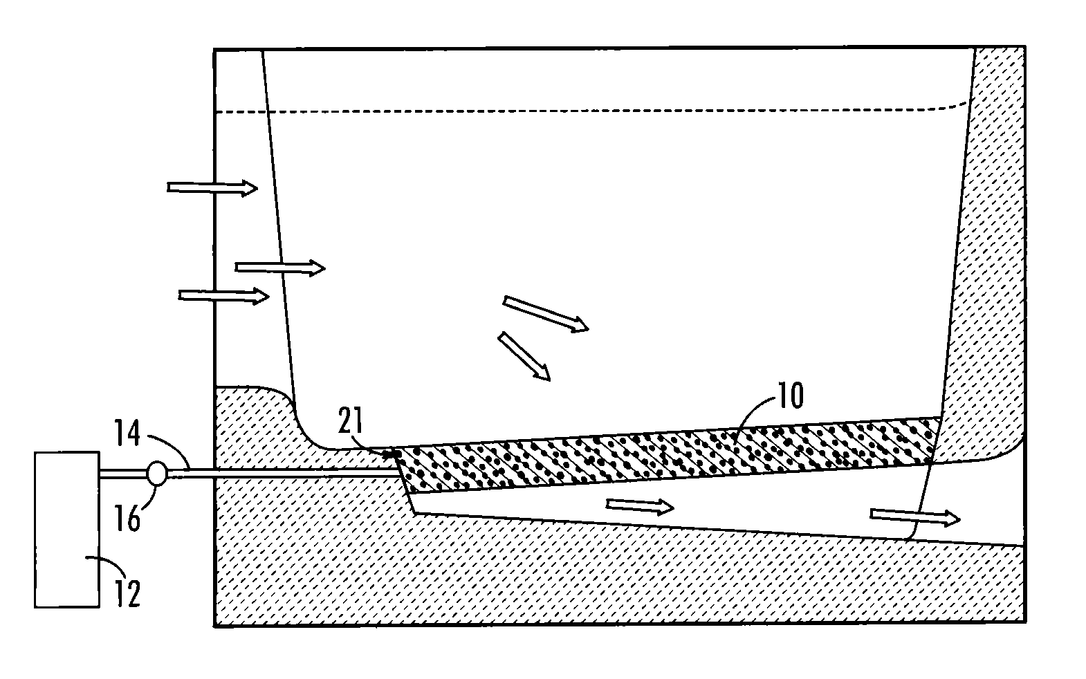 Method for filtering molten aluminum and molten aluminum alloys