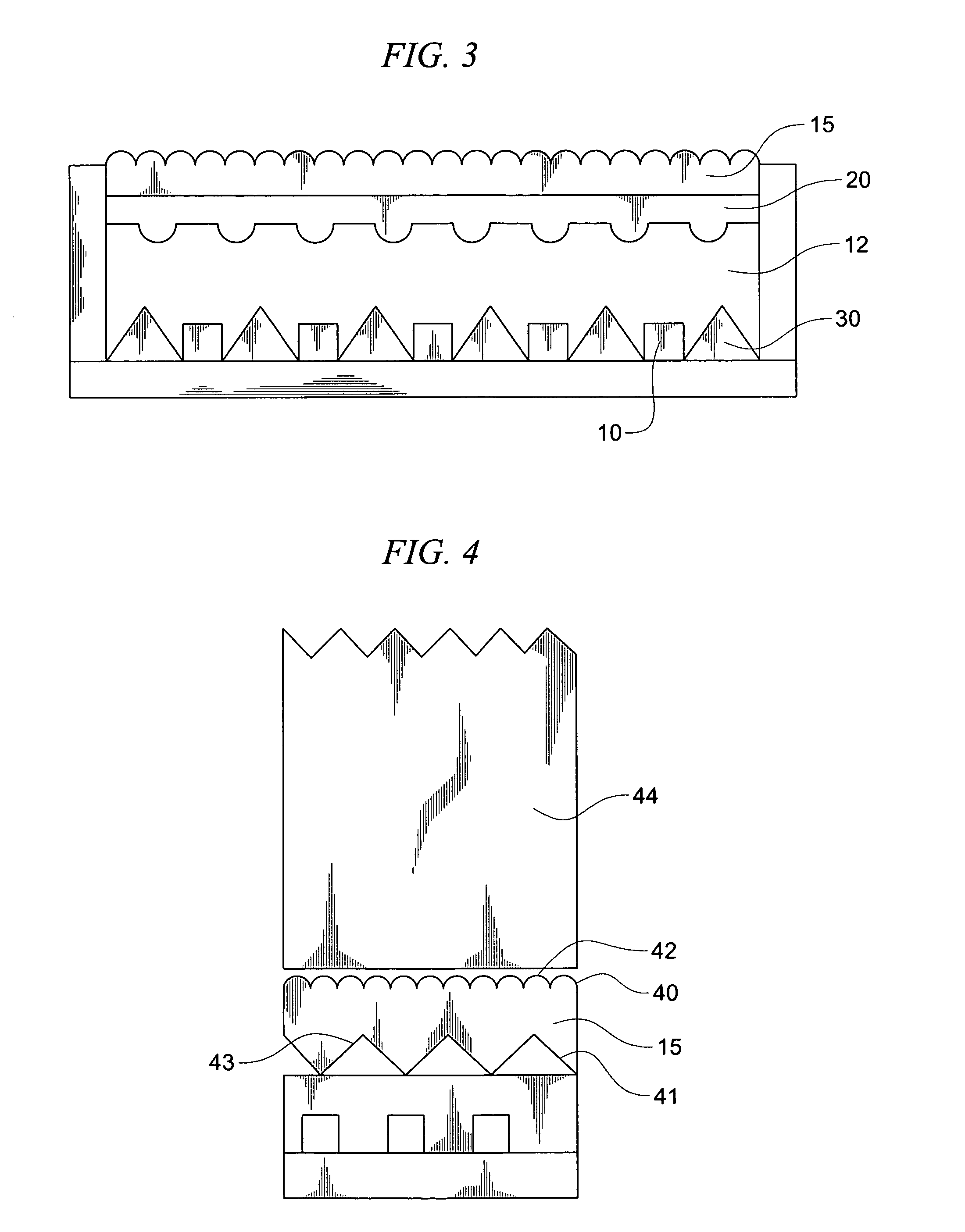 LED light source with light-directing structures