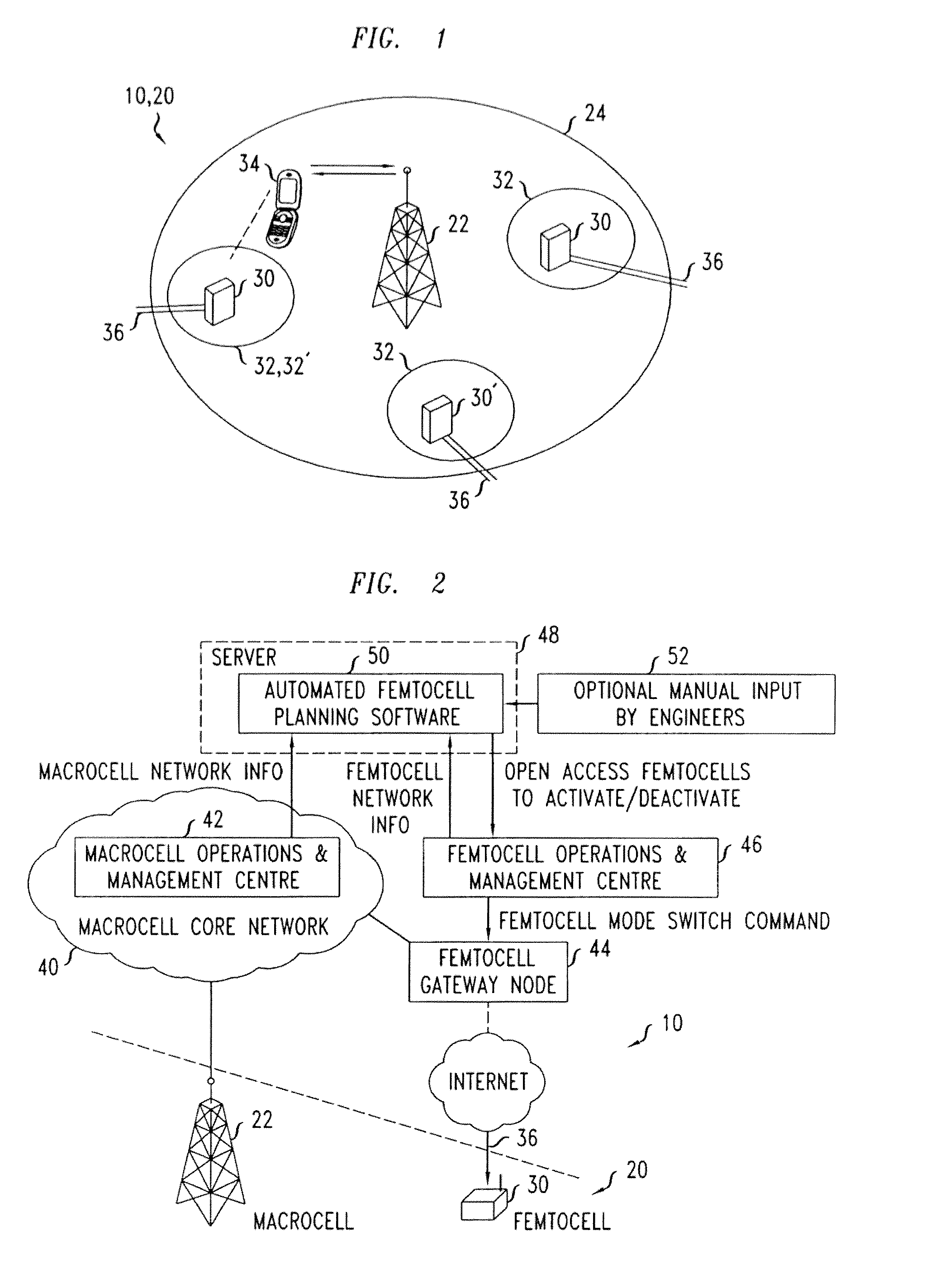 Femtocell base station, and a method of controlling a femtocell base station