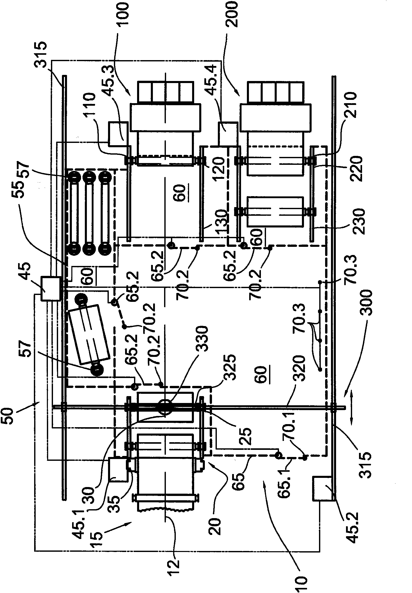 Fiber web handling and/or production line and method in connection with fiber web handling and/or production line