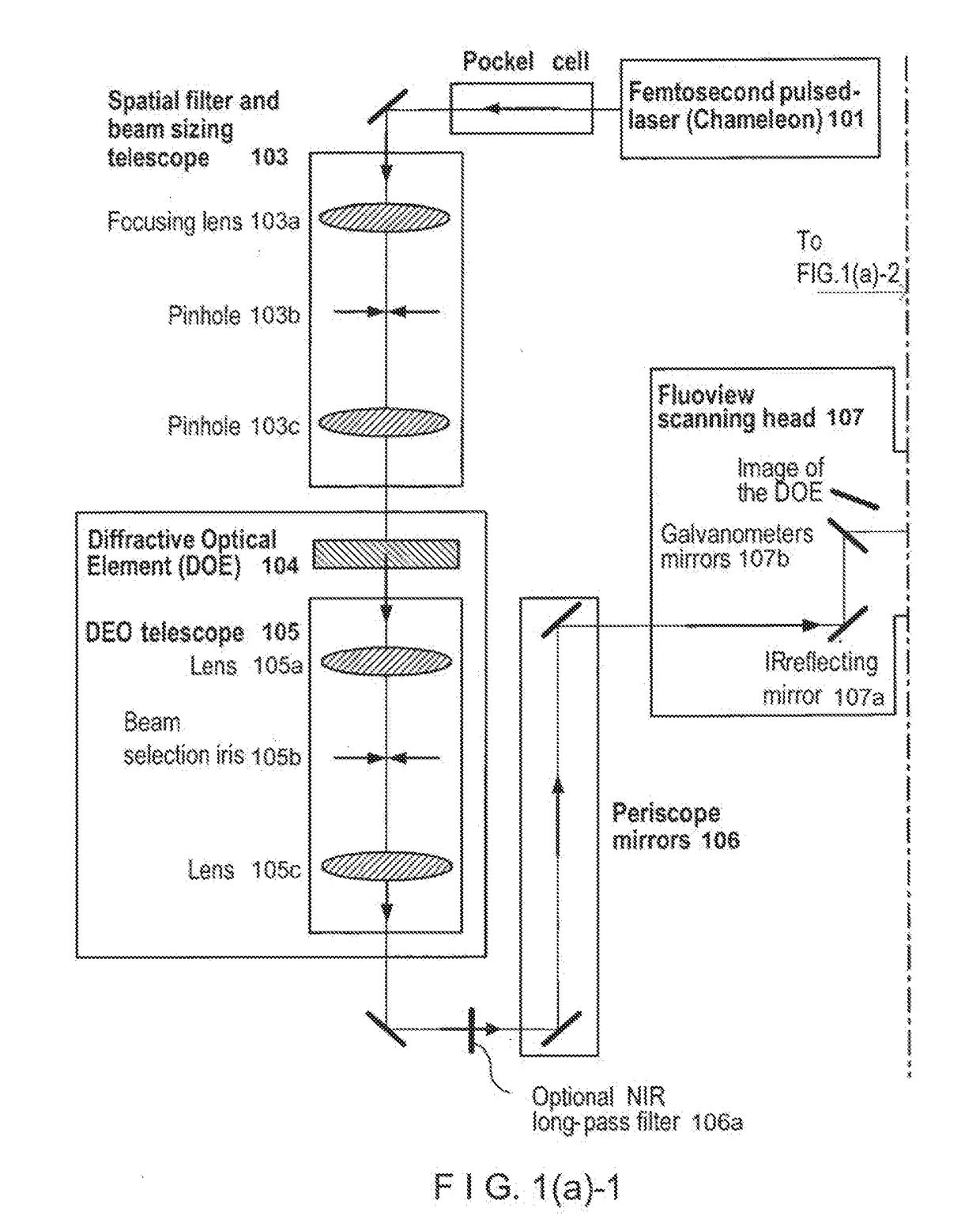 Devices, apparatus and method for providing photostimulation and imaging of structures