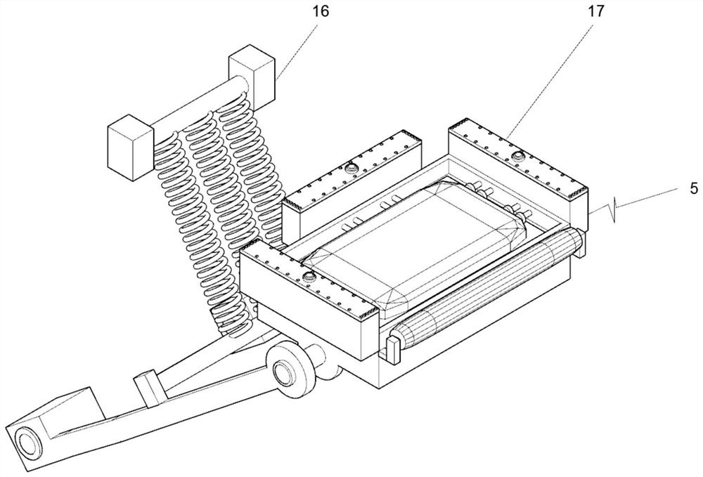 Pattern adding device for cloth bag production