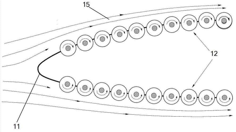 Novel resistance-reducing structure of high-speed surface