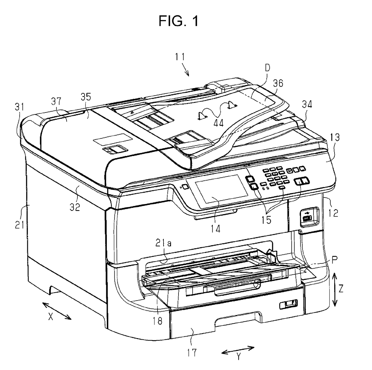 Image reading apparatus and reading module