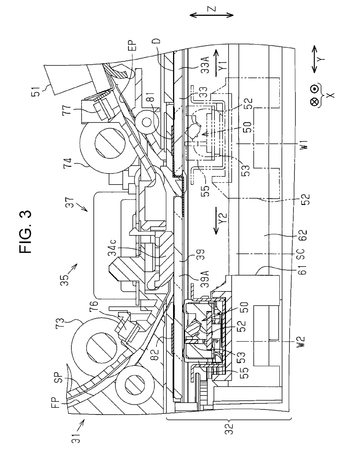 Image reading apparatus and reading module