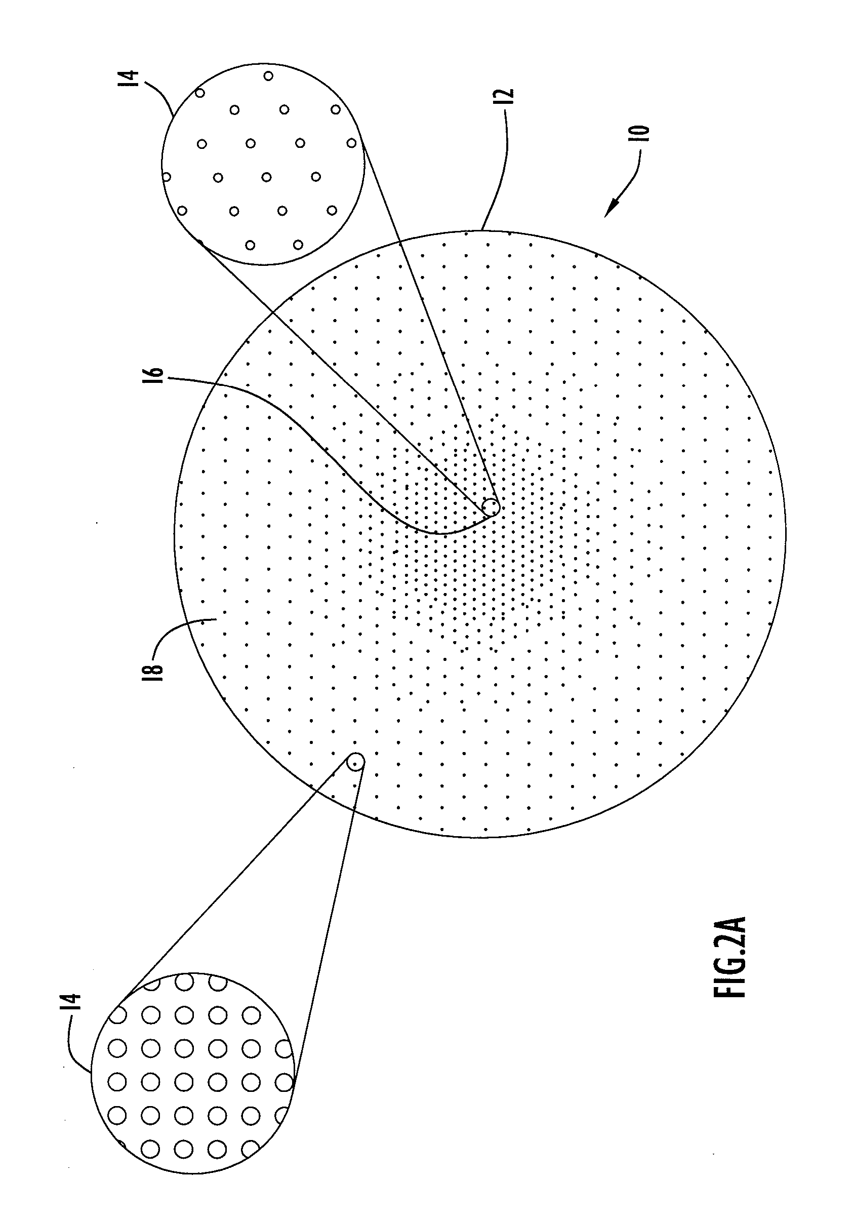 Radio Frequency Lens and Method of Suppressing Side-Lobes