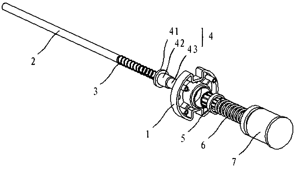 Energy storage device and booster pump using the same