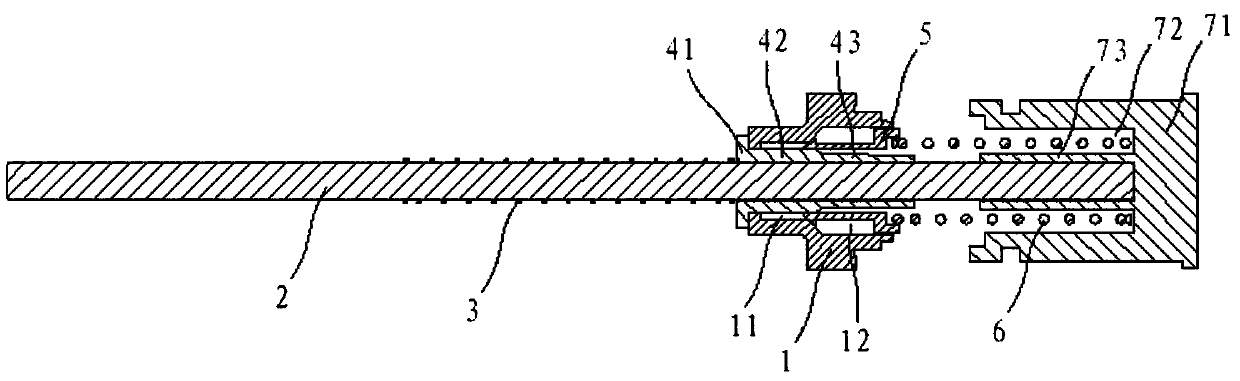 Energy storage device and booster pump using the same