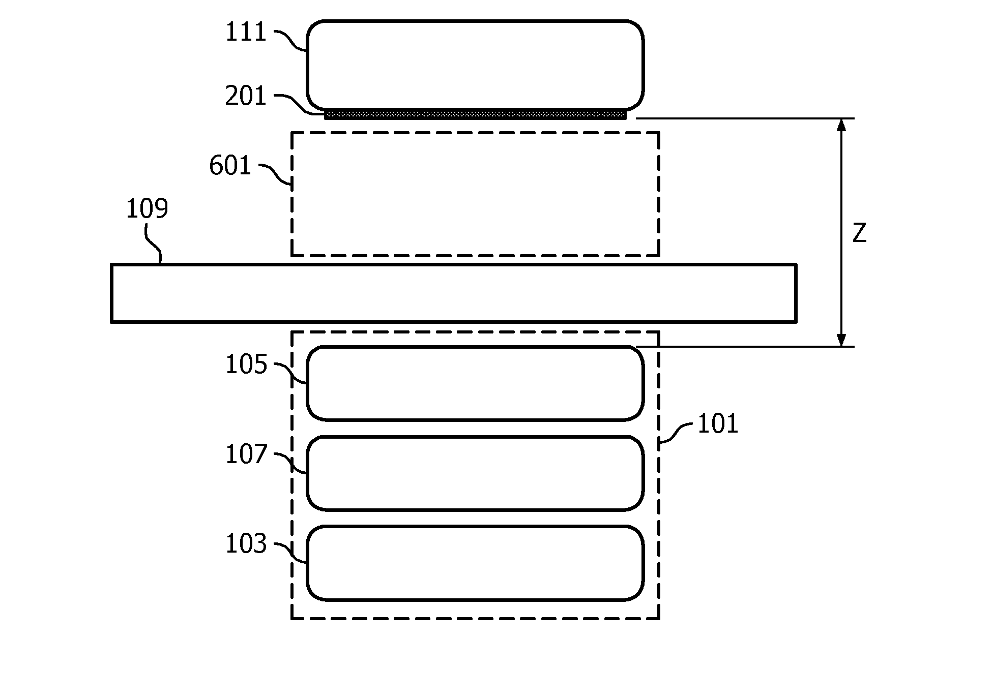 Thermal barrier for wireless power transfer