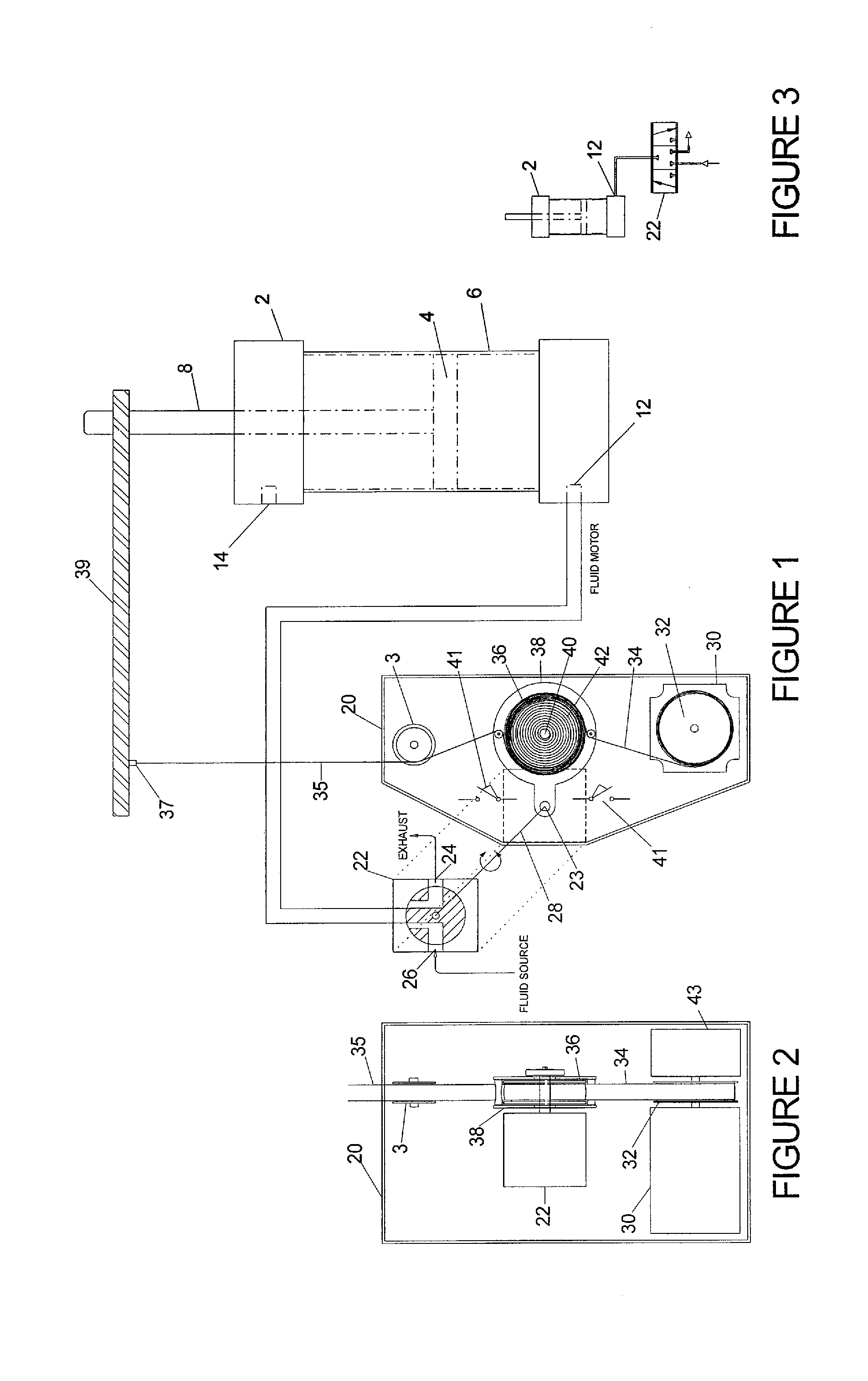 Electro-mechanical control system for positioning fluid motors