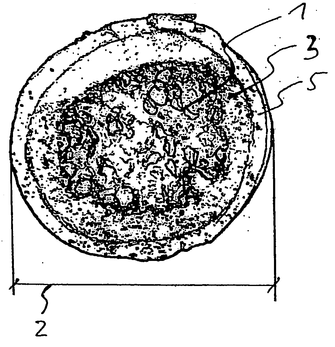 Method for preventing the transfer of water