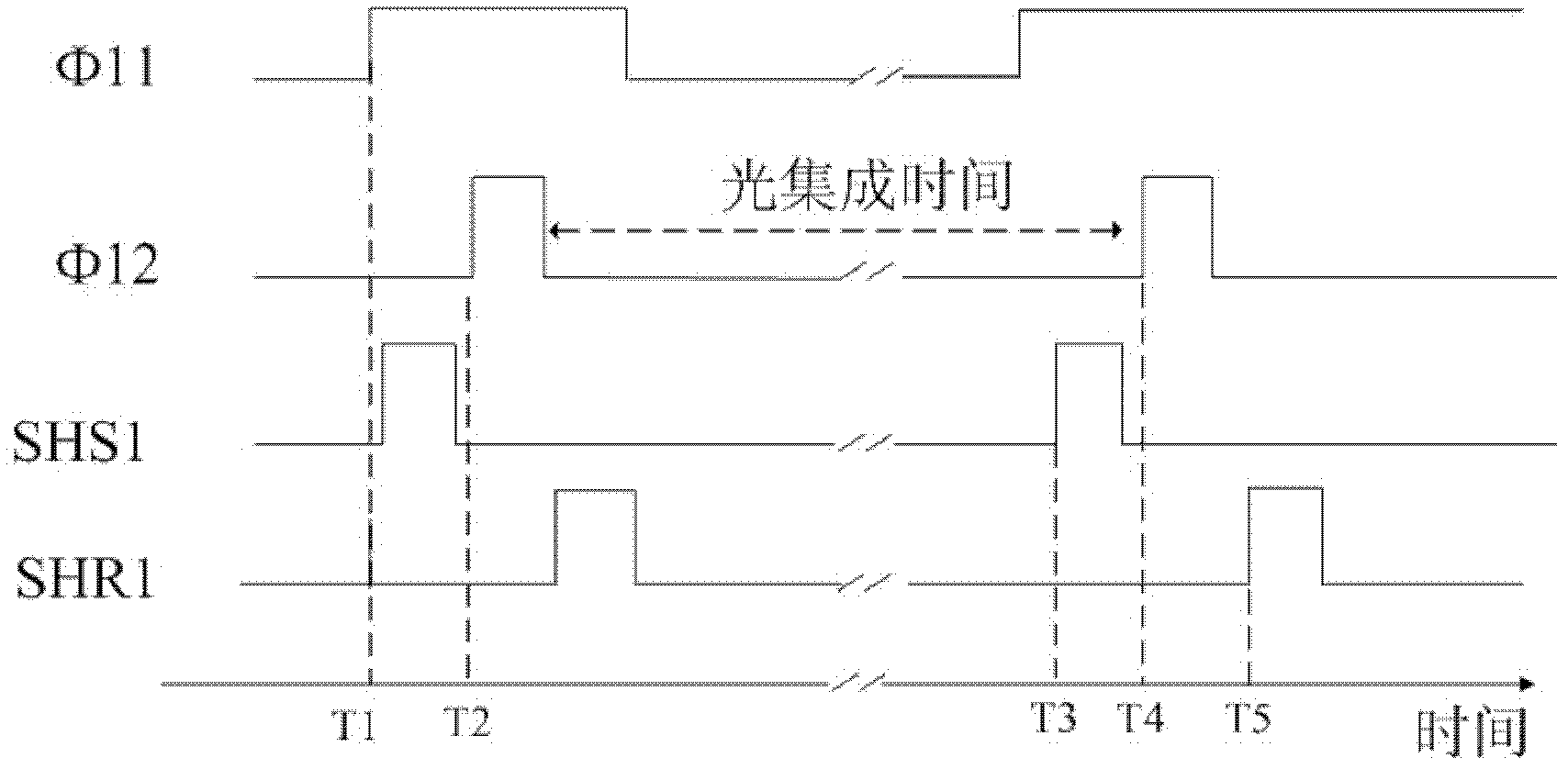 Dual complementary metal oxide semiconductor (CMOS) image sensor pixel unit with high filling factor, and working method