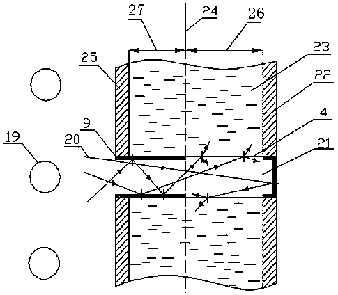 Composite reinforced microalgae photobioreactor based on hollow light pipes