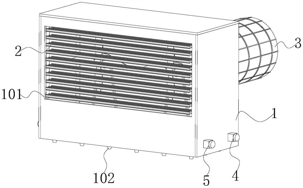 An environment-friendly smoke exhaust device based on building fire protection