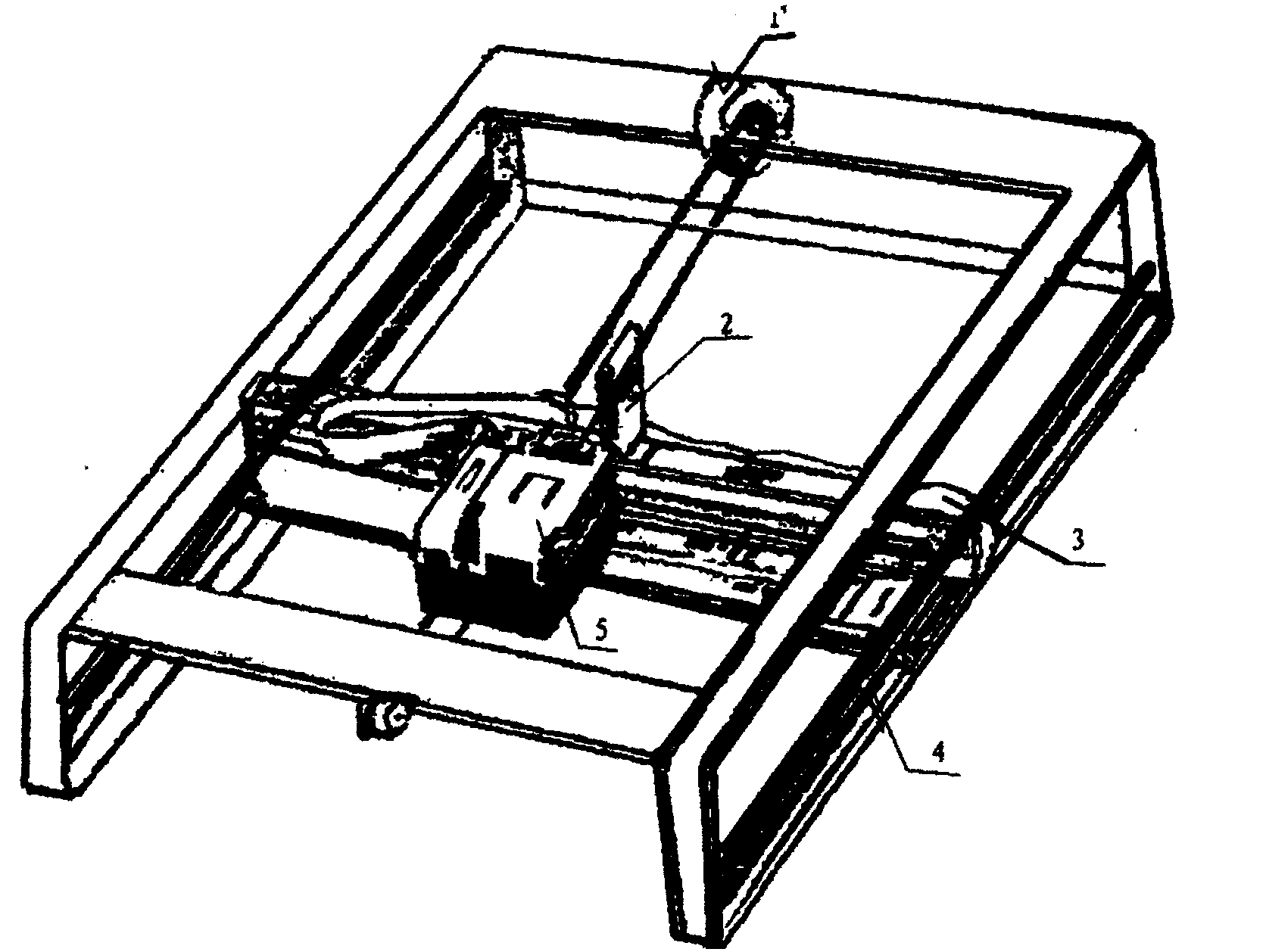 Covered type ink-jet printer