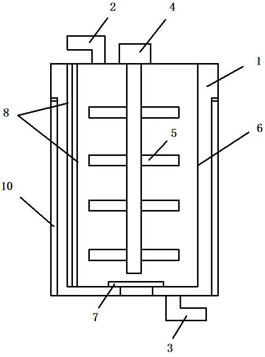 A sewage treatment device and its treatment method