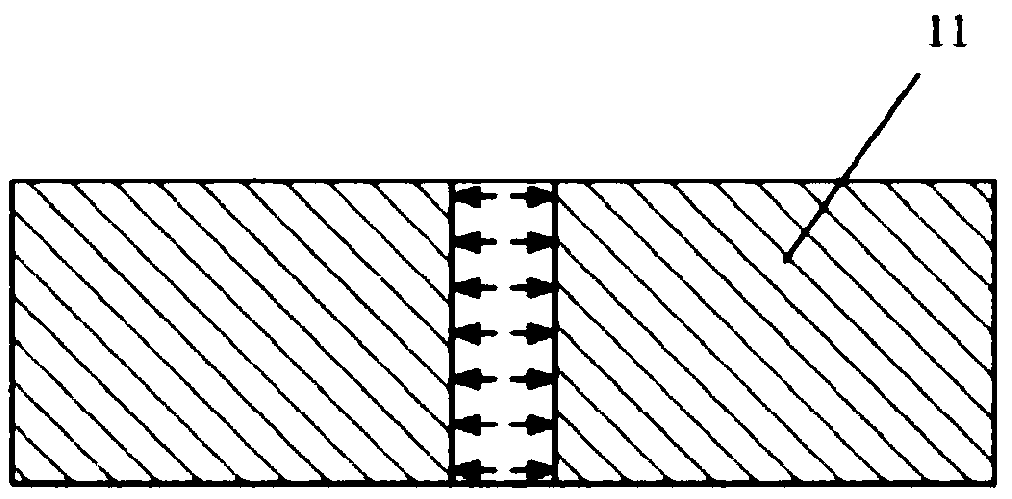 A small hole inner wall strengthening device and method