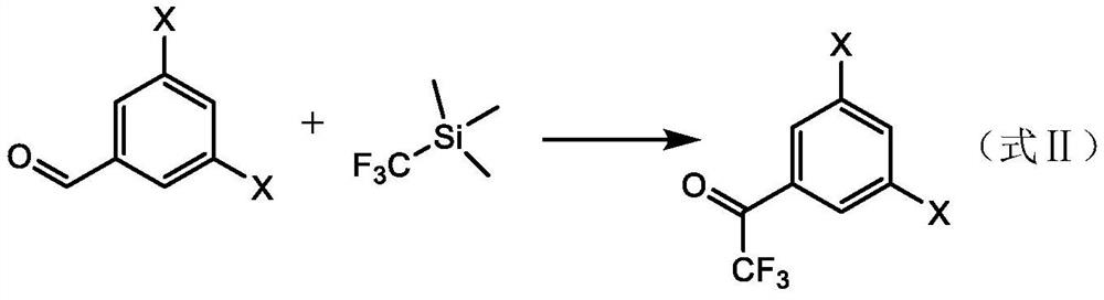 Preparation method of trifluoroacetophenone derivative