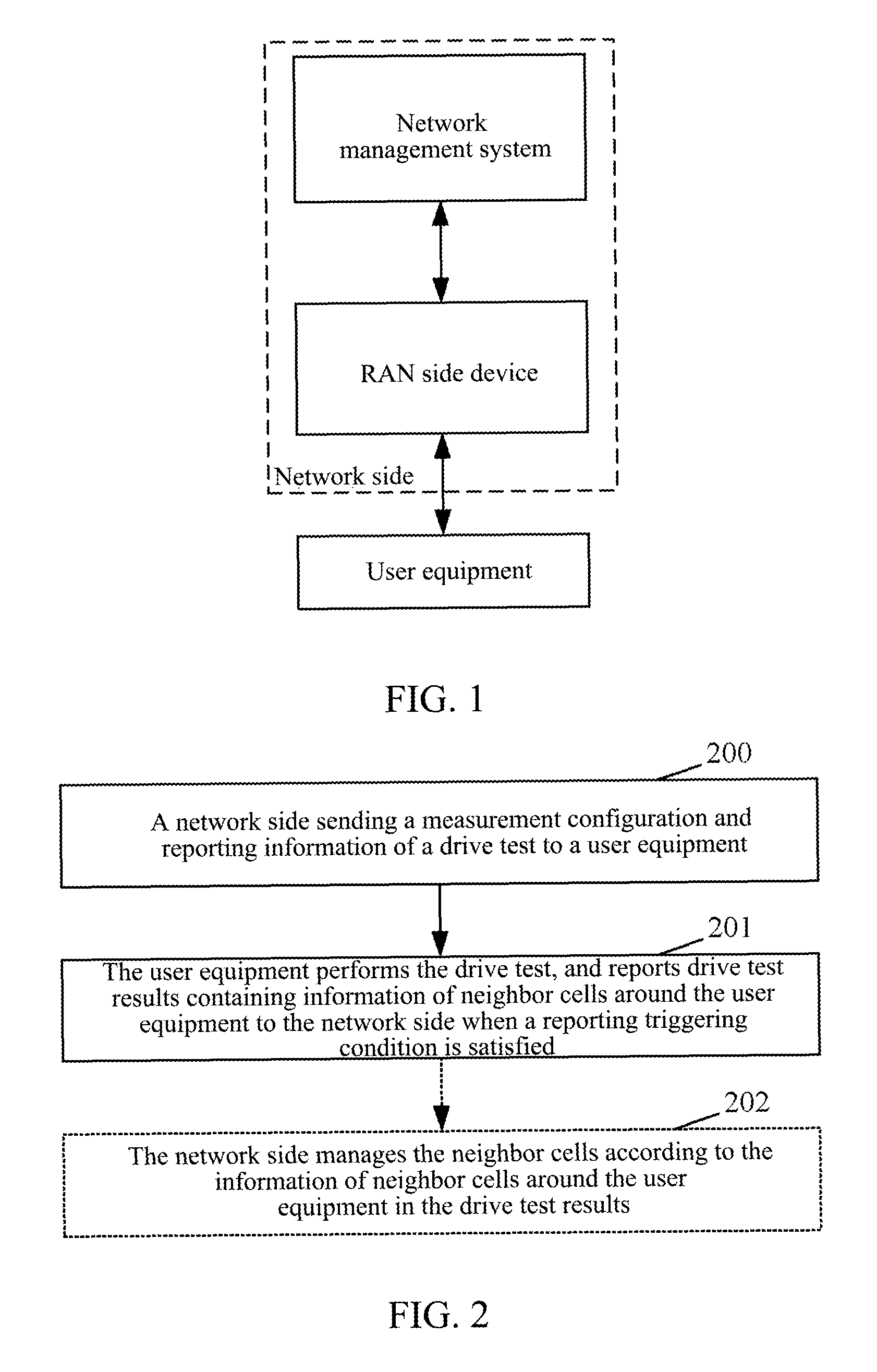 Method and system for reporting neighbor cell information