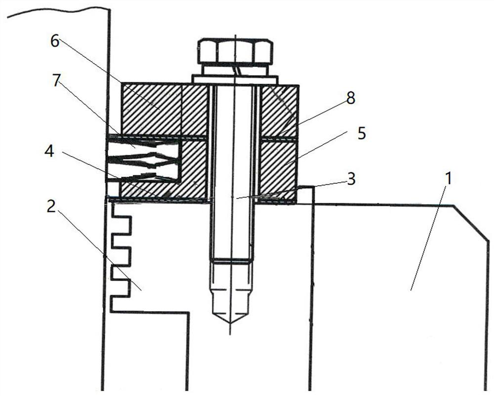 Efficient oil mist sealing device and sealing method