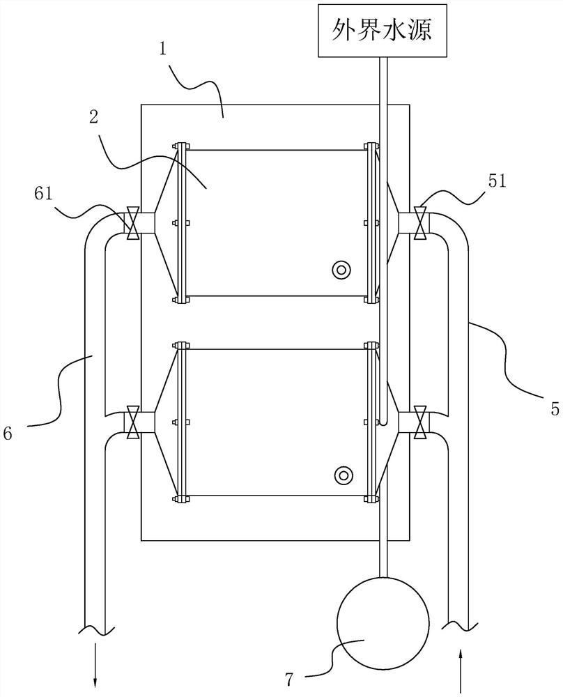 A dust removal device for high-temperature dusty exhaust gas and its application method