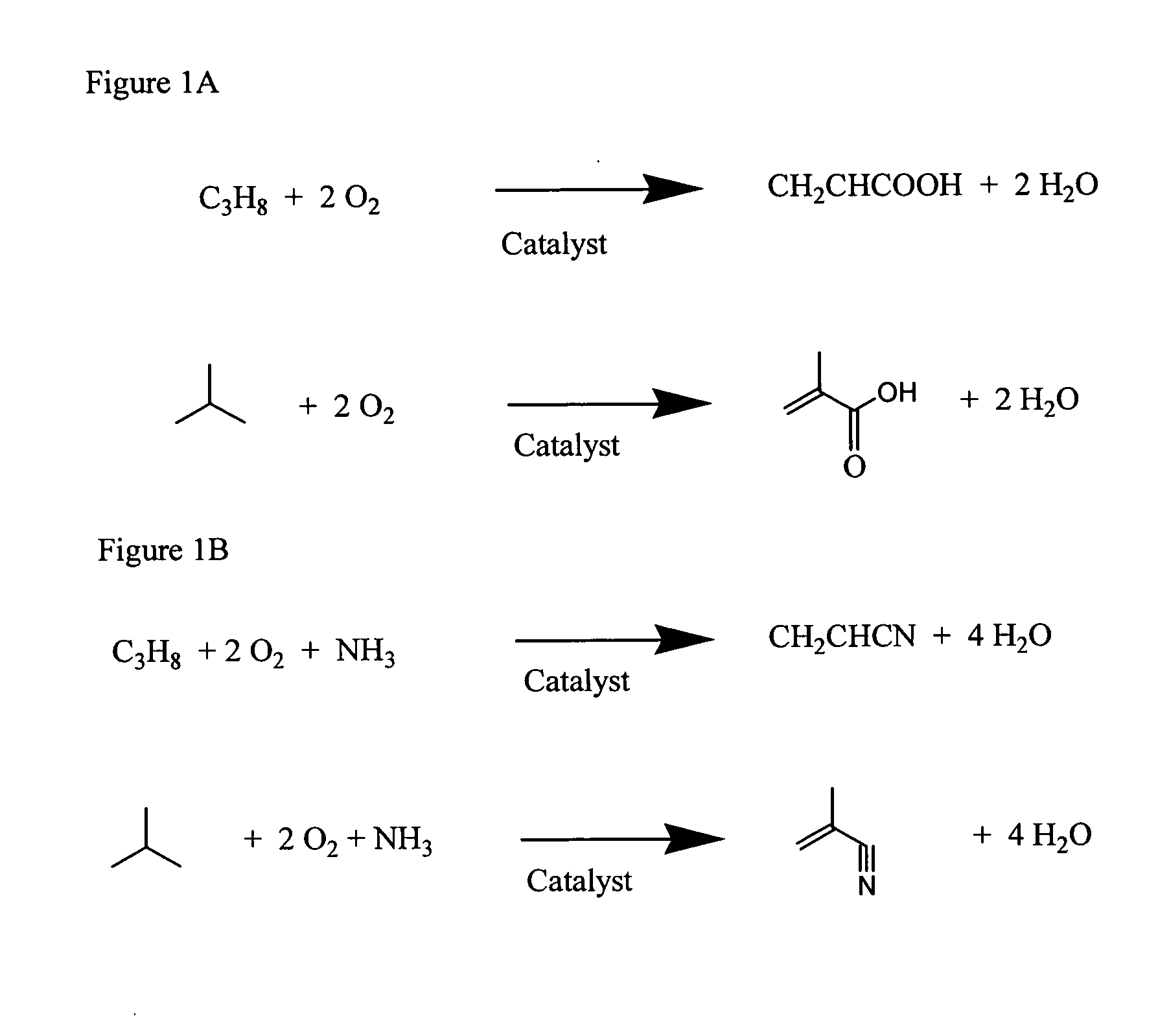 Mixed metal oxide catalysts for propane and isobutane oxidation and ammoxidation, and methods of preparing same