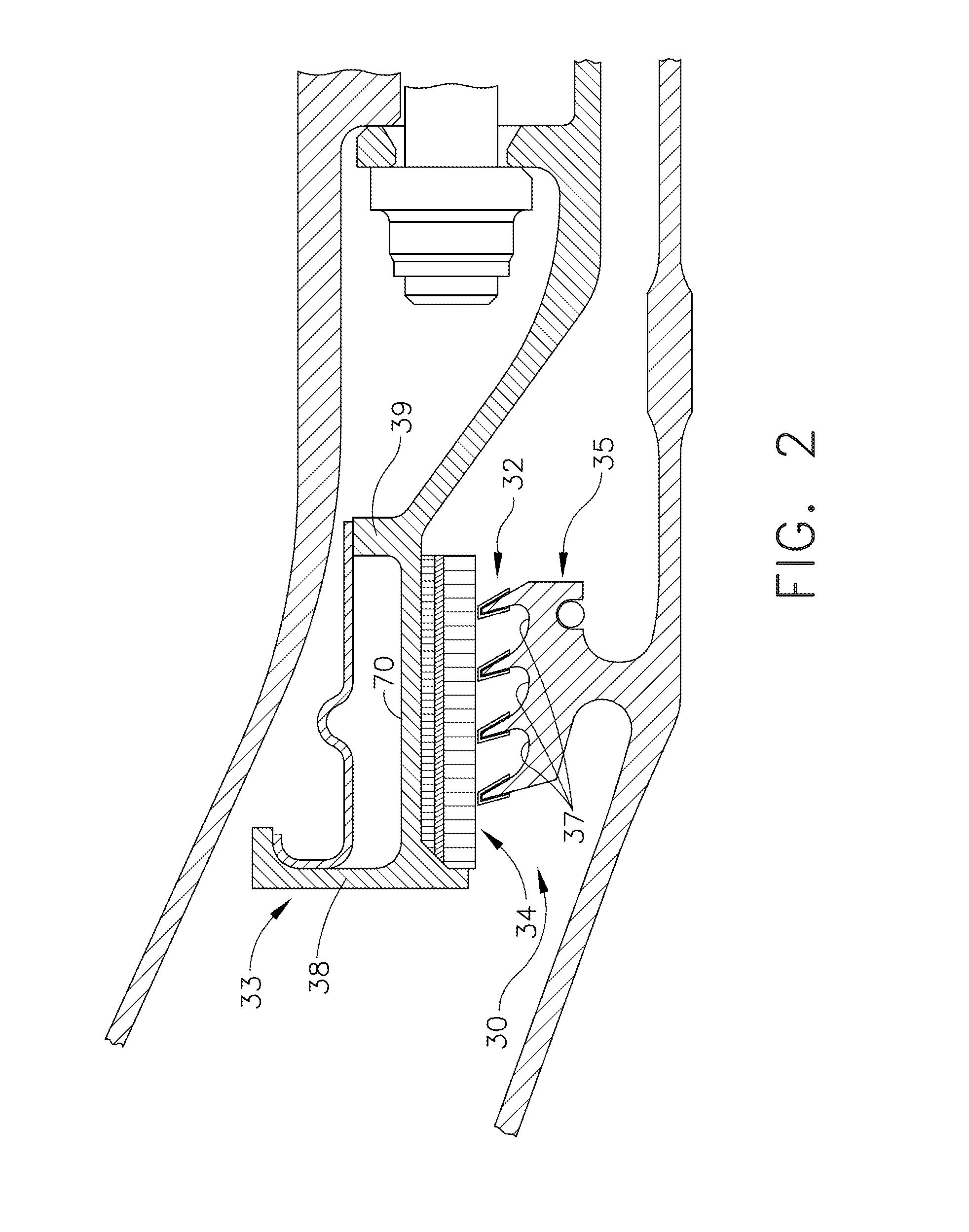Gas turbine laminate seal assembly comprising first and second honeycomb layer and a perforated intermediate seal plate in-between