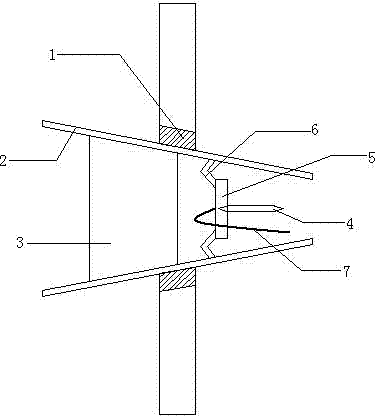 Air-intake heat dissipation and dust collection device for computer cases