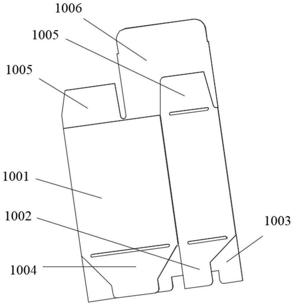 Automatic box folding mechanism and automatic folding method