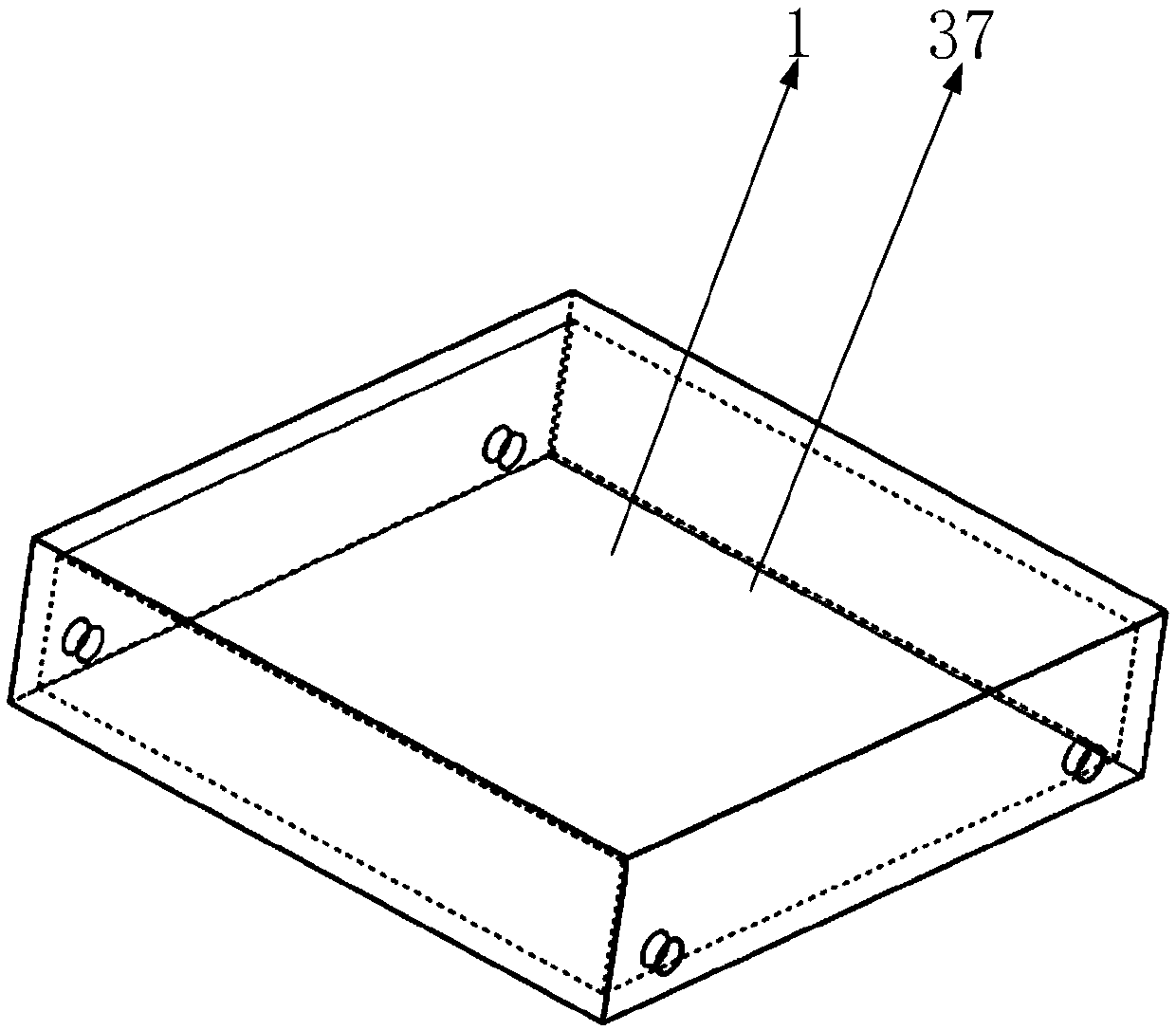 A transport robot based on universal joints