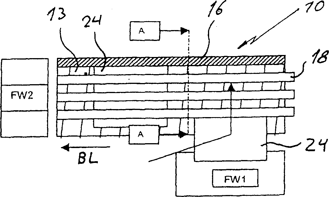 Air blast hold down apparatus and sheet alignment apparatus provided therewith